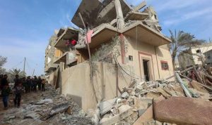4 rumah di Rafah dibom Israel